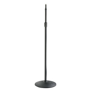 AtlasIED MS20E Heavy Duty 37" to 60" Microphone Stand with Air Suspension, Ebony