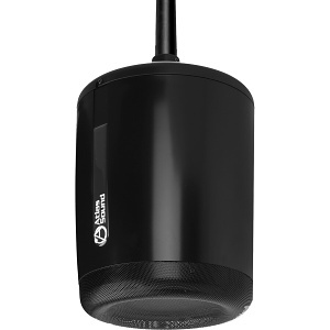 AtlasIED PM8SUB 8" Pendent Mount Subwoofer with 60W/70.7V Transformer, Black