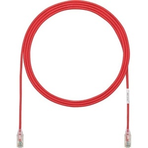 Panduit UTP28SP90RD CAT6 Cable 28 AWG UTP, CM/LSZH, 90', Red