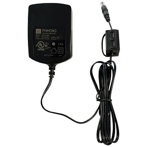 Bogen PS4815W 48V DC Wall Plug Power Adapter, 15W, for Use with NQ-E7010, NQ-Ga10P, NQ-Ga10Pv