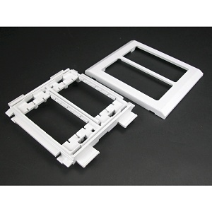 Wiremold, 5450 Device Bracket Fitting, Ivory, TAA Compliant