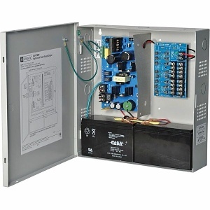 Altronix SMP7PMP8220 Power Supply Charger, 8 Fused Outputs, 12/24VDC 6A, 220VAC, Supervision, BC300 Enclosure
