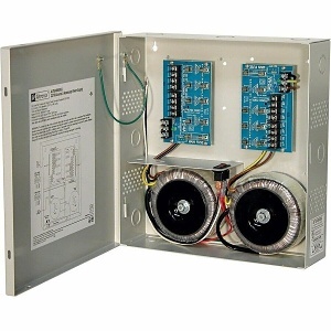 Altronix ALTV248600220 CCTV Power Supply, 8 Fused Outputs, 24/28VAC 28A, 220VAC, BC300 Enclosure