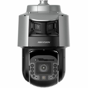 Hikvision DS-2SF8C442MXG-ELW/26(F0) Value Series TandemVu 4MP PTZ Camera, 42x Optical Zoom Lens, Silver/Black