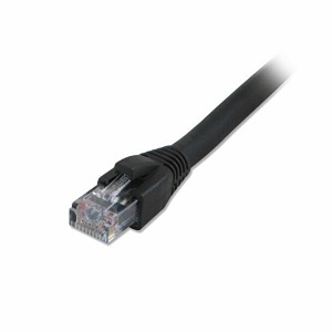 Comprehensive CAT6-10BLK-USA CAT6 Snagless Patch Cable USA Made, TAA Compliant, 10', Black