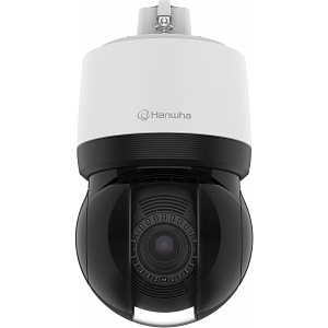 Hanwha XNP-C8253 6MP 25x AI PTZ Camera, 5-125mm Lens, IP66, White
