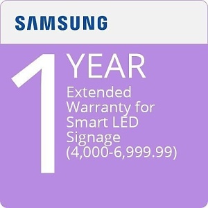 Samsung P-LE-1PXX20S 1 Year Extended Warranty, 4000-6999 MAP