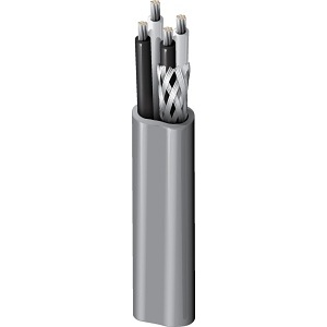 Belden 8732 22/1 Pair Shielded Electronic Cable 22/1 Pair with TC Braid, CM, PVC Jacket, Chrome