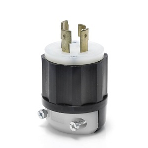 Leviton 2461 Connectors, EB Plug Lock 4PO 4WI L20-20P, 20A 347/600V