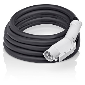 Leviton EVJ30-25 Replacement EV Charge Connector Assemblies for Evr-Green Level 2 Chargers, 30A, 25' Cable