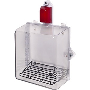 STI 7535AED AED Protective Cabinet with Strobe/Siren Alarm and Thumb Lock
