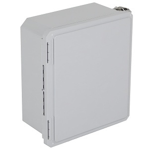 STI EF141206-O Opaque Enclosure Fiberglass, 14" x 12", Opaque