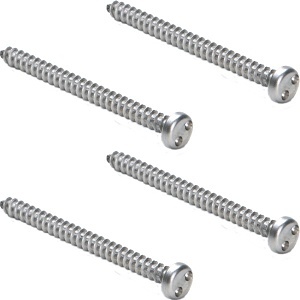 STI KIT-81 2" Tamper-Resistant Stainless Steel Screws for Smoke Detector Damage Stopper