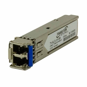 Lantronix TN-GLC-LHX-SM Cisco Compatible Gigabit SFP Module, 1000Base-LX 1310 nm Single Mode LC 22.0 dB, UL Listed