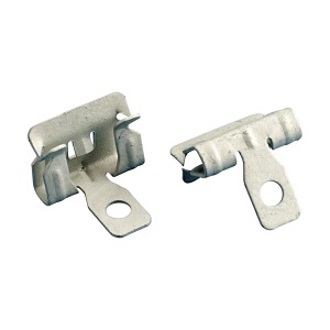 nVent CADDY 4H24 1/8"-1/4" Hammer-On Flange Clip, Side Mount, Spring Steel