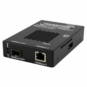 Lantronix SGETF1040-110 Gigabit Ethernet Stand-Alone Media Converter