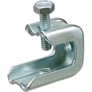 Arlington BC38 Beam Clamps, 200 lb, Plated Steel