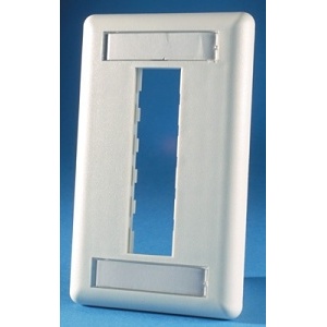 Ortronics 40300547 3-Port Faceplate Trackjack