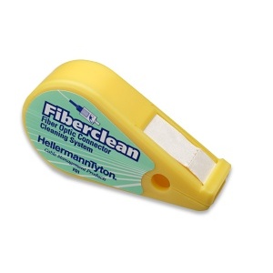 HellermannTyton FO1 Fiber Optic Cleaning Kit, Fiber Clean Dispenser