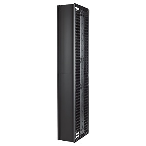 APC AR8775 Valueline, Vertical Cable Manager for and Post Racks, Double-Sided with Doors