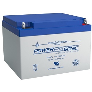 power sonic ps-12260 battery image of pw-ps12260f