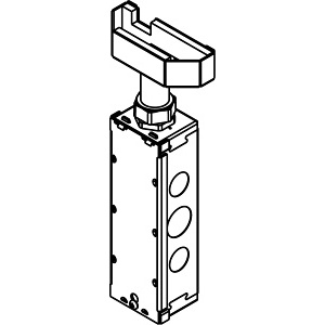 Wiremold 575CHA Evolution 6AT Bottom Housing Assembly, TAA Compliant