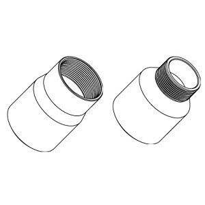 Bosch NDA-ADPTR-NPTMET NPT-to-Metric Adapter Set