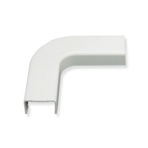ICC ICRW22FEWH 3/4" Flat Elbow White, White