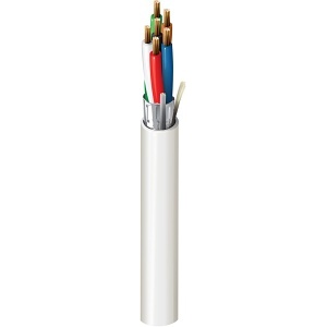 Belden 5304FE Security & Sound, Riser-CMR, 6-18 AWG Stranded Bare Copper, Shielded, 1000'