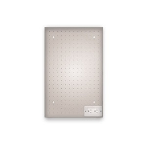 On-Q UX-101 ILAN Series Large Cabinet Enclosure, 14.25"x22", Grey