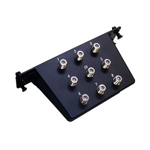 Dynacom 800-F202-8 2GHz Video Splitters, Black