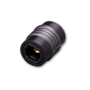 Vanco 820492 Toslink Coupler for Toslink Cables, Black