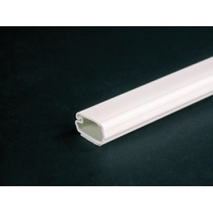 Wiremold 2700 Uniduct One-Piece Nonmetallic Latching Raceway Fitting for Low Voltage Applications, Ivory