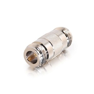 C2G CG42206 N-Female to N-Female Wi-Fi Adapter Coupler, Silver