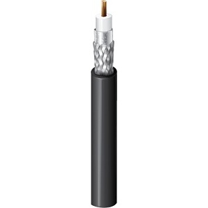 Belden 9913F7 RG8 10AWG Stranded Wireless Transmission Coaxial Cable, BC, 50 ohms, Foil 90% TC Braid, PVC Jacket