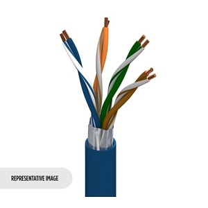 Belden 7958A 24AWG CAT5e 4PR Solid Plenum PVC Jacketed Cable