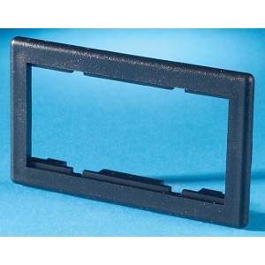 Ortronics 40700071-00 1/8" Furniture Bezel, Black