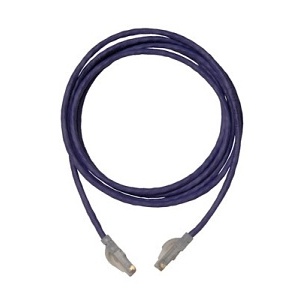 Ortronics MC620-07 CAT6 Clarity Modular Patch Cord, 20’, Purple