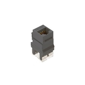 On-Q WP3450GY CAT5E Keystone Connector, 20m, Gray