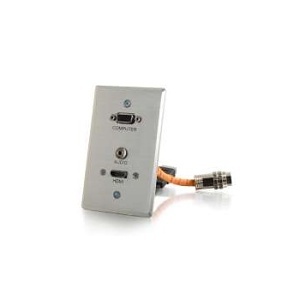 C2G CG60145 USB Cable, SG HDMI Rr Hd15 3.5mm Al