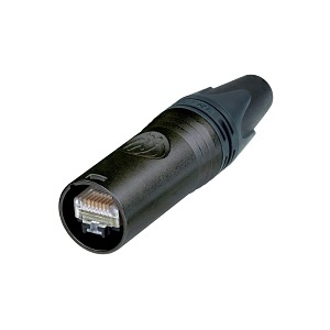 NEUTRIK NE8MX6-B-T EtherCON CAT6A Cable Connector Self-Termination for Wire Size AWG24, Nickel Plating