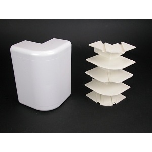 Wiremold 5418 5400 Series External Elbow Fitting, TAA Compliant, Ivory