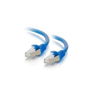 C2G CG00676 CAT6a Snagless Shielded Ethernet Network Patch Cable, 5' (1.5m), Blue