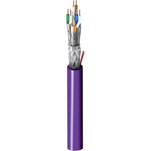Belden 10GXE02.07500 CAT6A Enhanced Horizontal Plenum Cable, 23/4 Solid ...