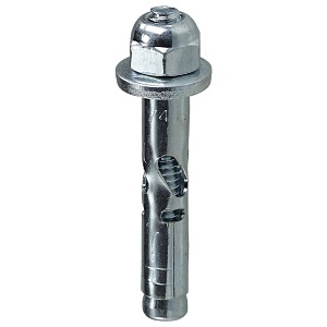 Dottie SA14214 1/4x2-1/4insleeve Anchors(Acorn Nut)zinc Plate 100p