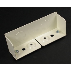 Wiremold V4010B Raceway Cable Raceway End Cap, Ivory, TAA Compliant