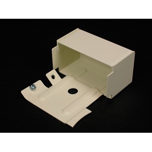 Wiremold V3010AE 3000 Entrance End Fitting, Ivory, TAA Compliant