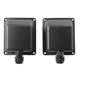 Electro-Voice WC-58B Weather Input Cover for 5" and 8" Loudspeaker, Pair, Black
