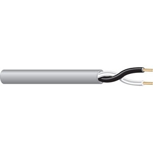 West Penn 25210IV1000 10/2 Audio Control Cable, Unshielded Plenum, 1000', Ivory