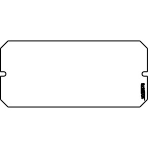 Wiremold 6B Evolution 6AT Device Plate, TAA Compliant